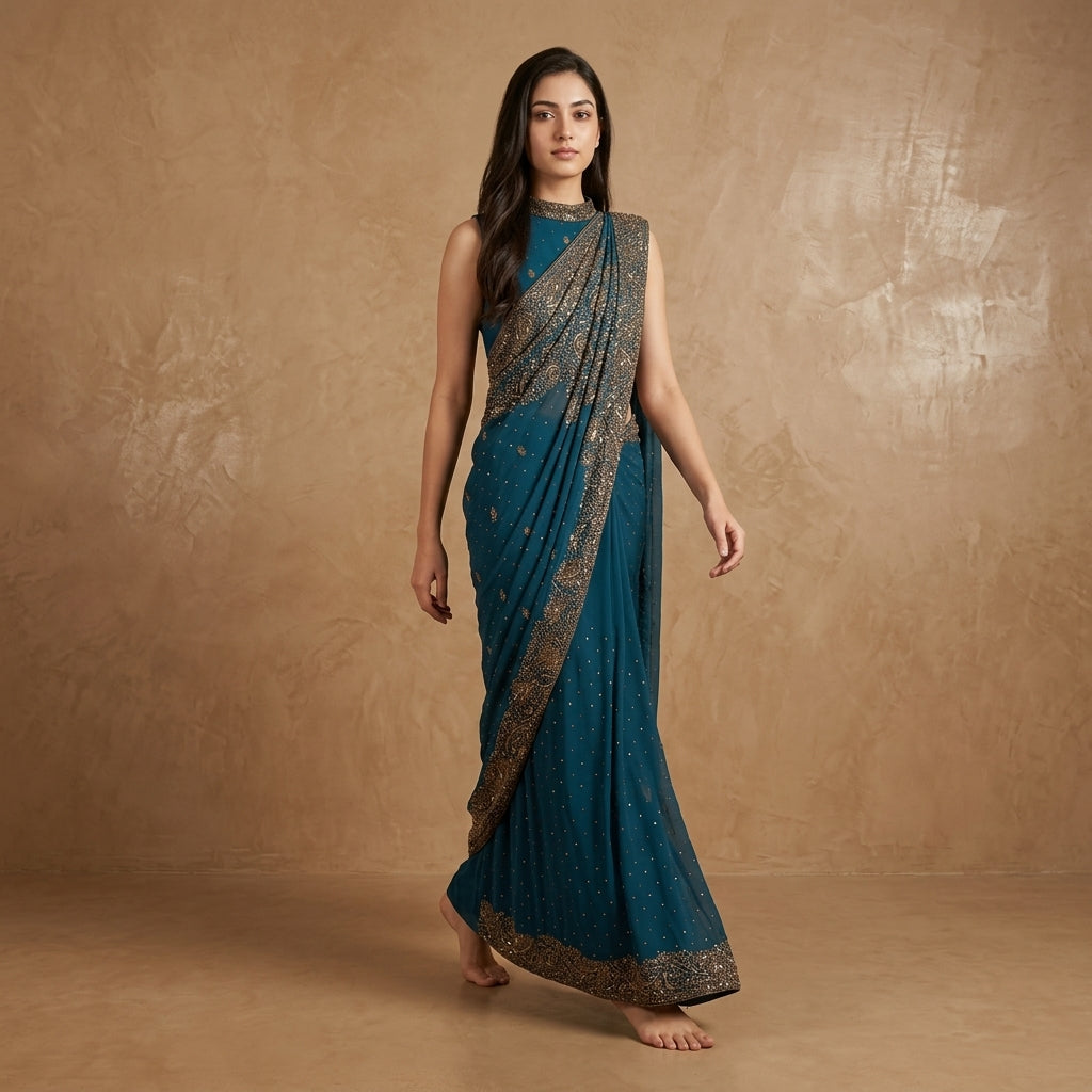 Noora Saree Gown