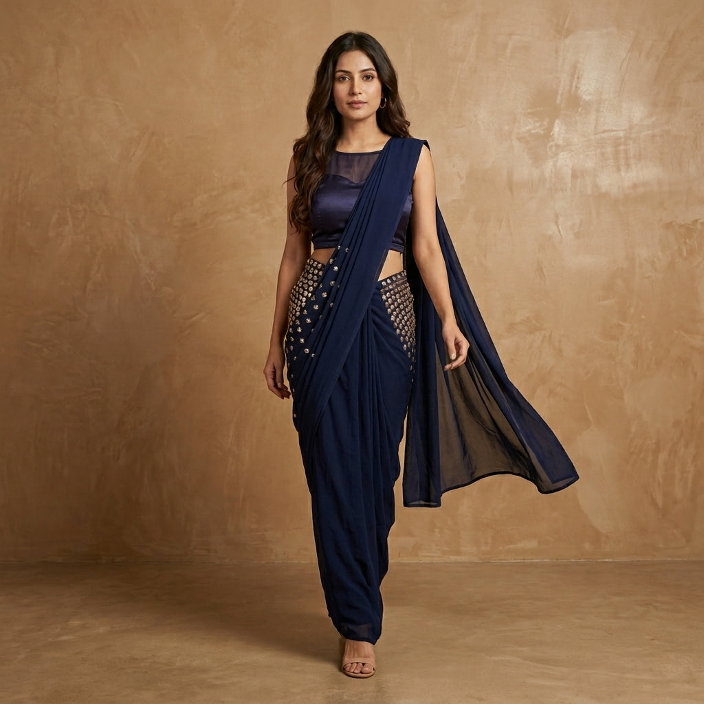 Indira Saree Gown