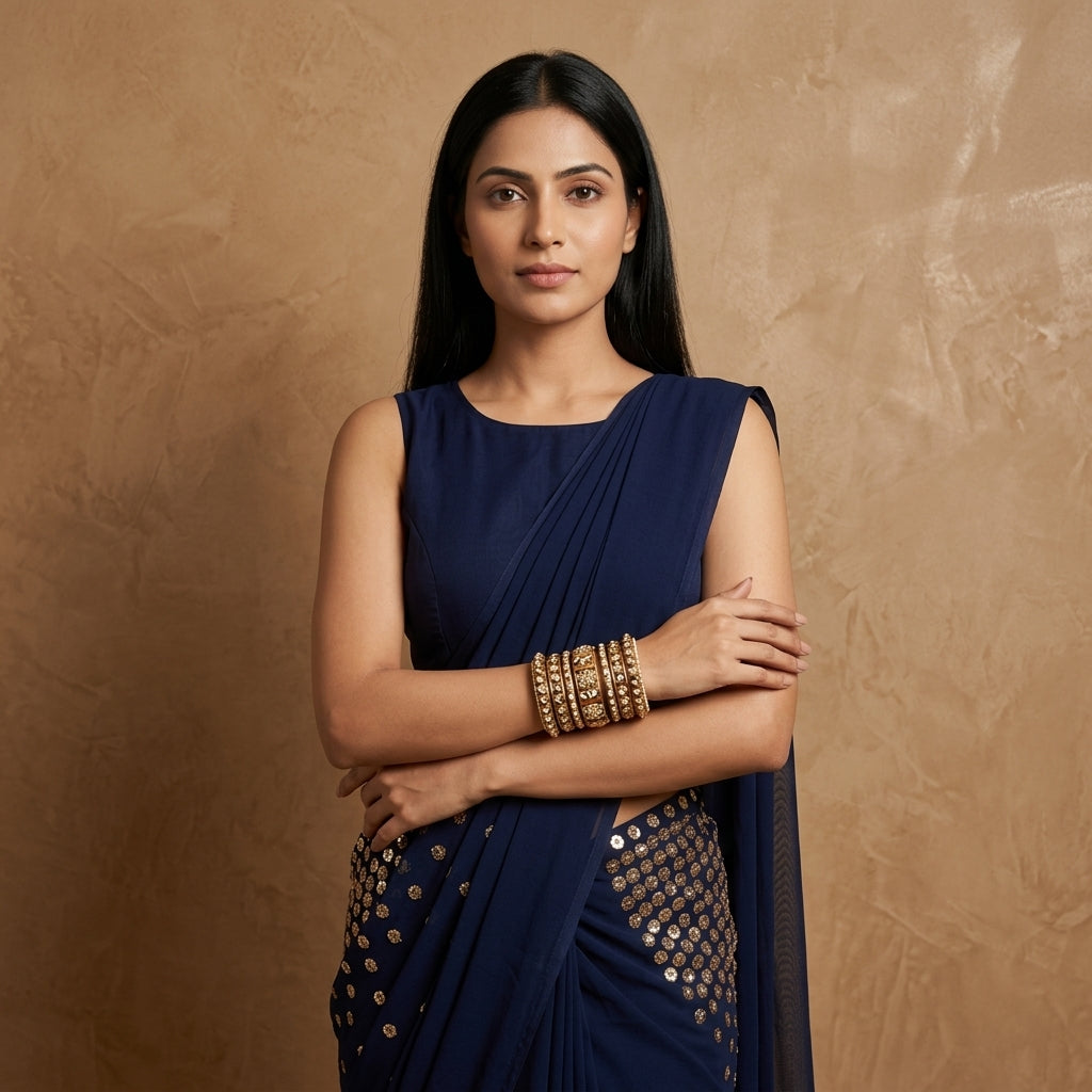 Indira Saree Gown